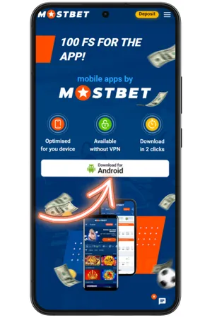 Click the button to download on Android
