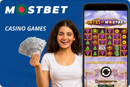 Exclusive games from Mostbet