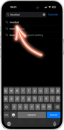 Buscar Mostbet en App Store