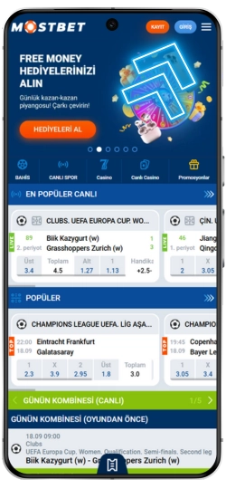 Mostbet giriş