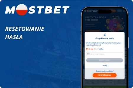 Resetowanie hasła Mostbet